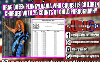 Safe Haven Drag Queen PA Who Counsels Children Charged With 25 counts of Child Porn.